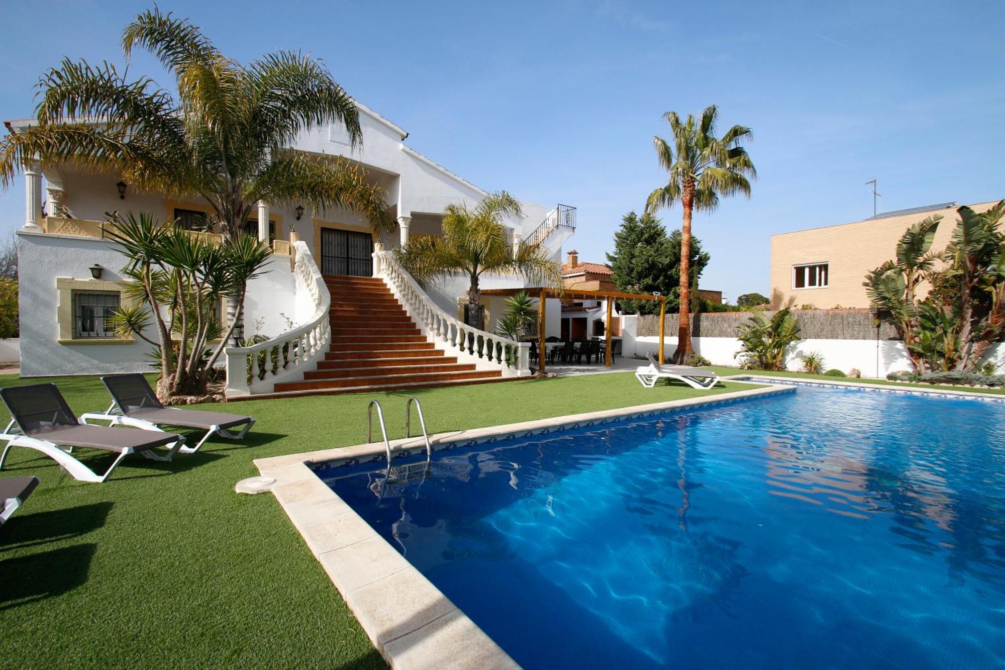 Villa Gladiols Cambrils Bagian luar foto